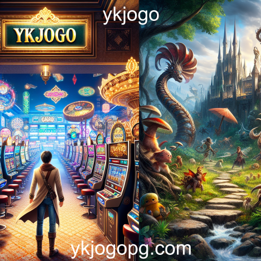 Explore Mundos Fantásticos: A Categoria de Aventura no ykjogo